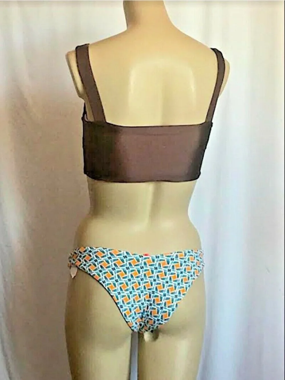 Maaji Nassau Allure V-cut Waist Band S Bikini Set Original bag Two in One Womens
